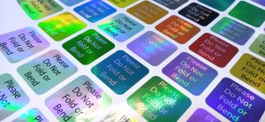 Holographic Synthetic stickers