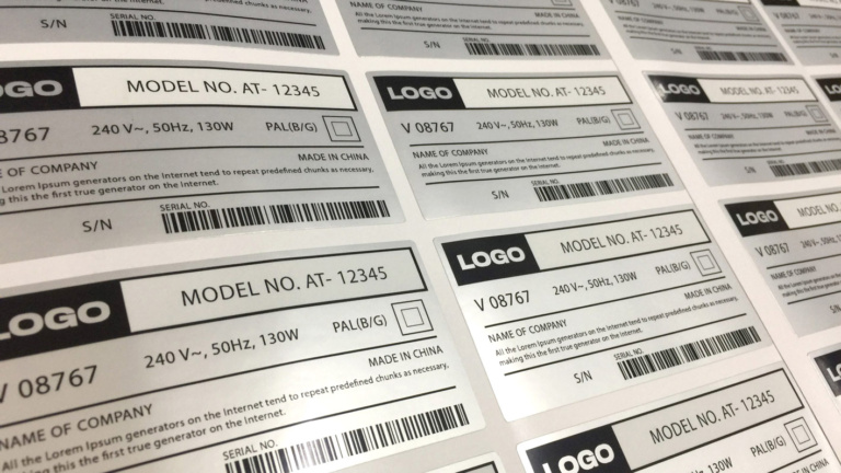 Custom Labels / Sticker Printing Singapore (Various Sticker Materials ...