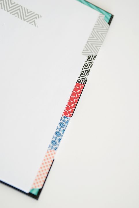 Example of Washi Paper Sticker Material, beautify your notebook tabs! , CRN