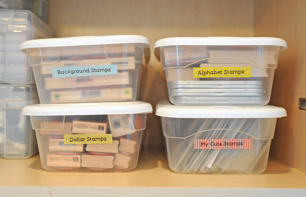 Example of Washi Paper Sticker Material, Label your storage containers! , CRN