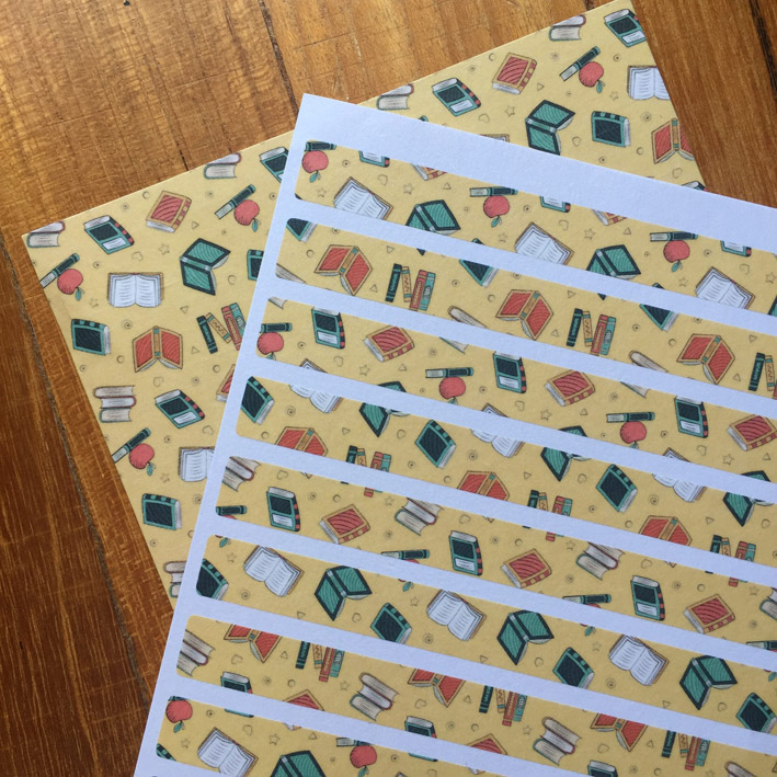 Washi Paper Sticker Material, our sticker comes with the excessive sticker removed, Kiss-cut on sheet