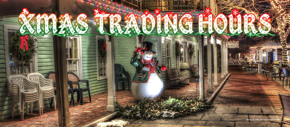 Info - OneDayPrint's Trading Hours for Christmas 2021, Photo by Vincent Ciro from Pixabay