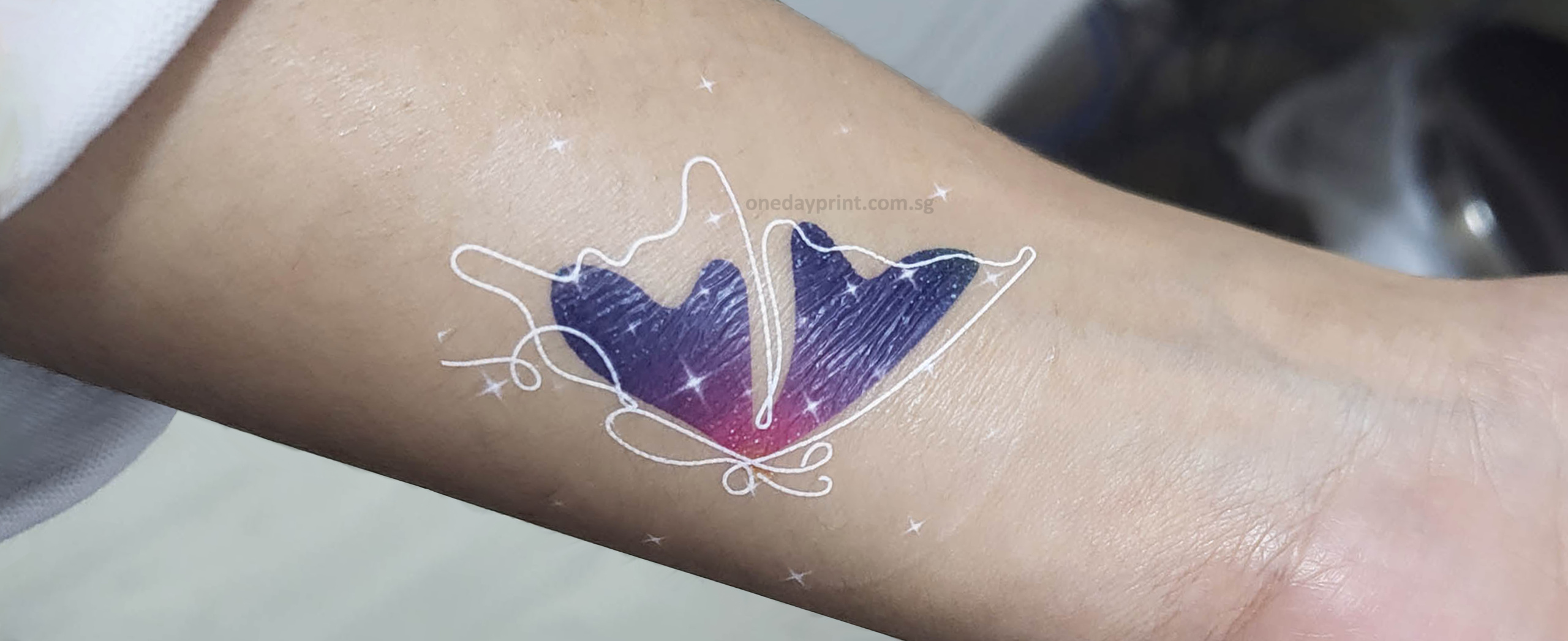 Prinker M Temporary Tattoo Device Package for Your Instant Custom Temporary  Tattoos with Premium Cosmetic Full Color - Compatible w/iOS & Android  devices : Amazon.in: Beauty