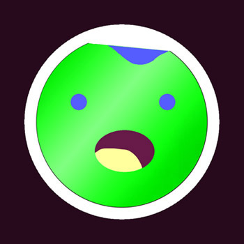 Official logo of fluorescent stickers