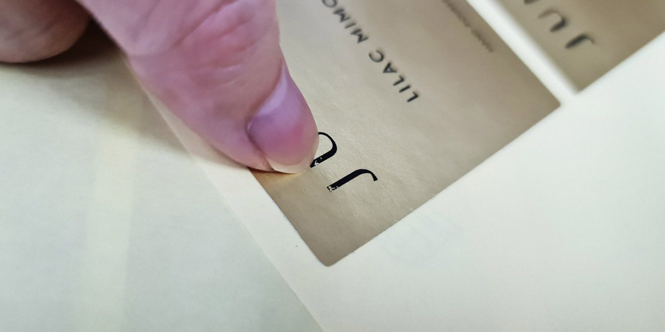 Rounded Square Shape Stickers, Gold Paper Sticker Material, printing will come off if scratched, Kiss-cut on sheet